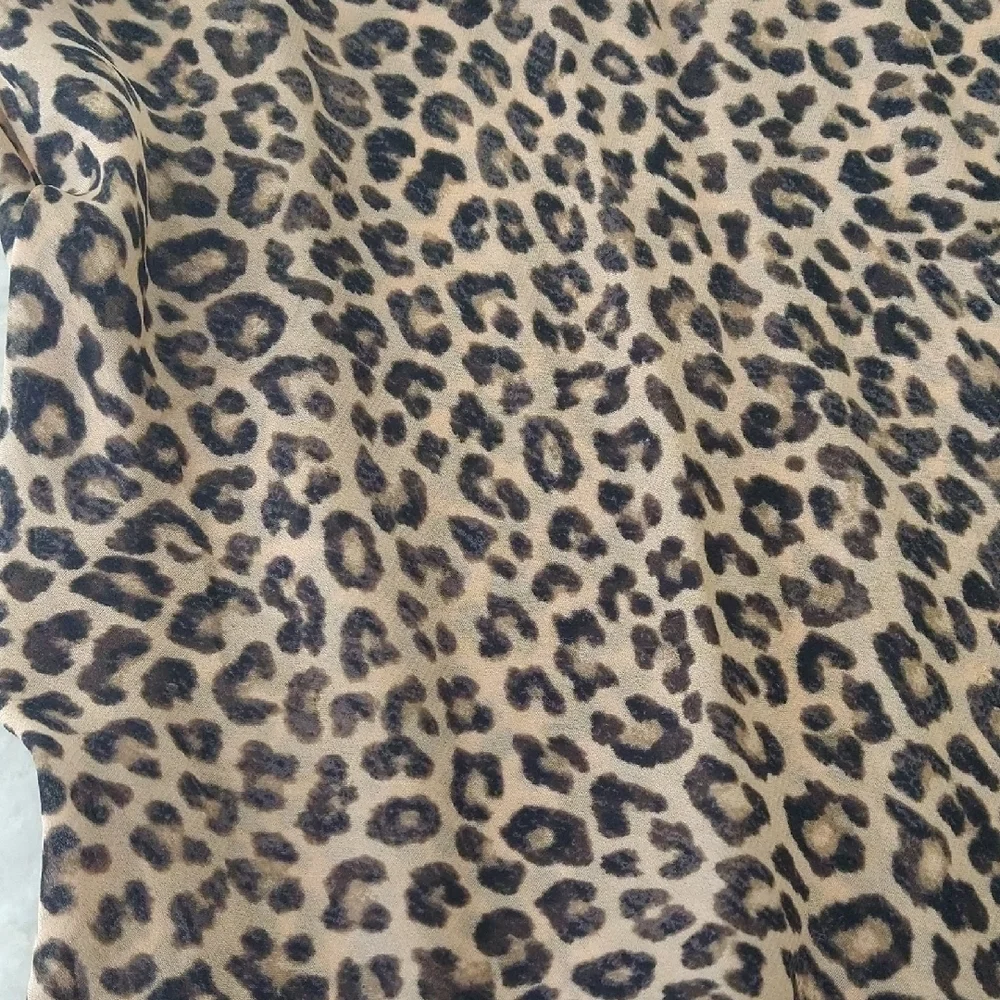 J. Crew Animal Print Maxi Skirt